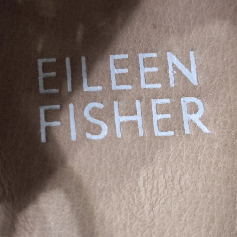 Eileen Fisher (NEW) Leather Mica Quiet Luxury Metallic Lee 2 Espadrille Shoes 6